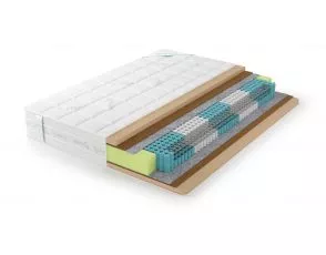 Матрас с эффектом памяти 140х190 см Lonax Classic Memory-Medium S1000 5 zone